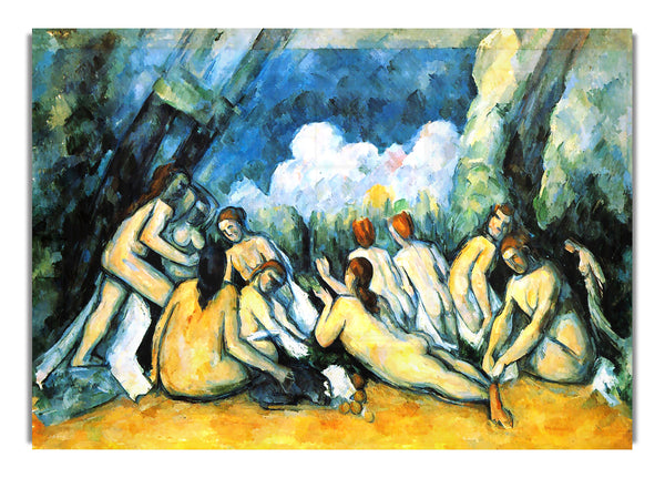 Large Bathers By Cezanne