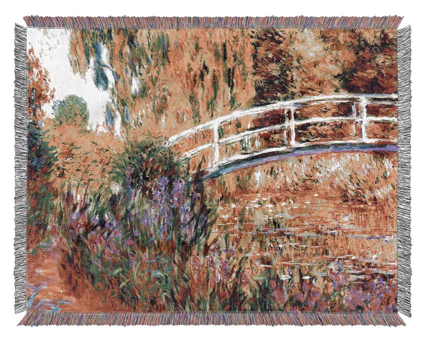 Monet Le Bassin Aux Nympheas Woven Blanket