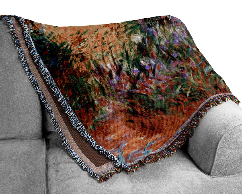 Monet Le Bassin Aux Nympheas Woven Blanket