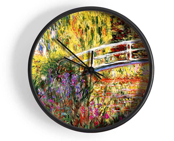 Monet Le Bassin Aux Nympheas Clock - Wallart-Direct UK