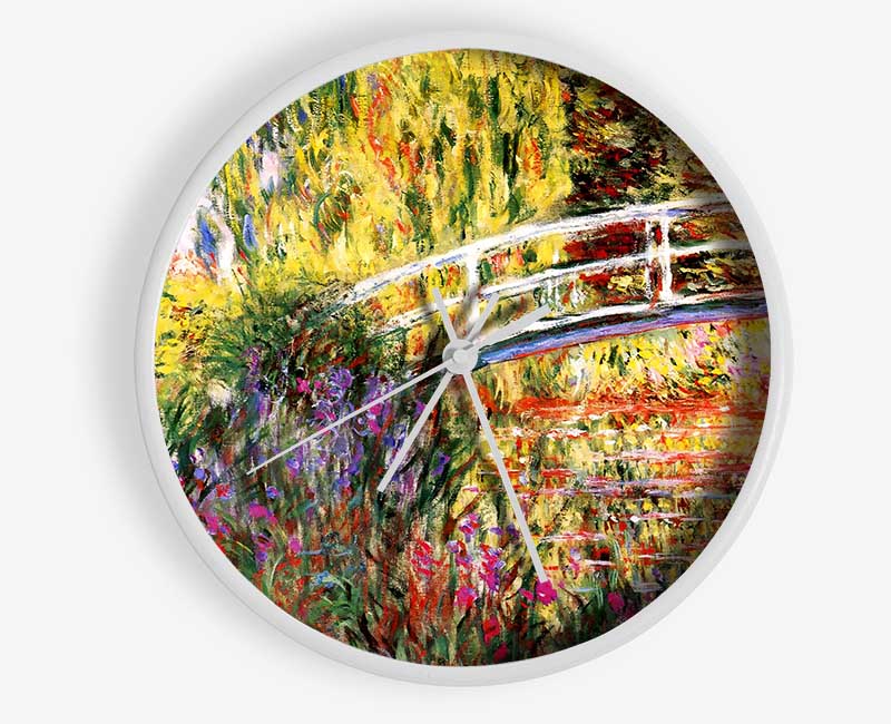 Monet Le Bassin Aux Nympheas Clock - Wallart-Direct UK