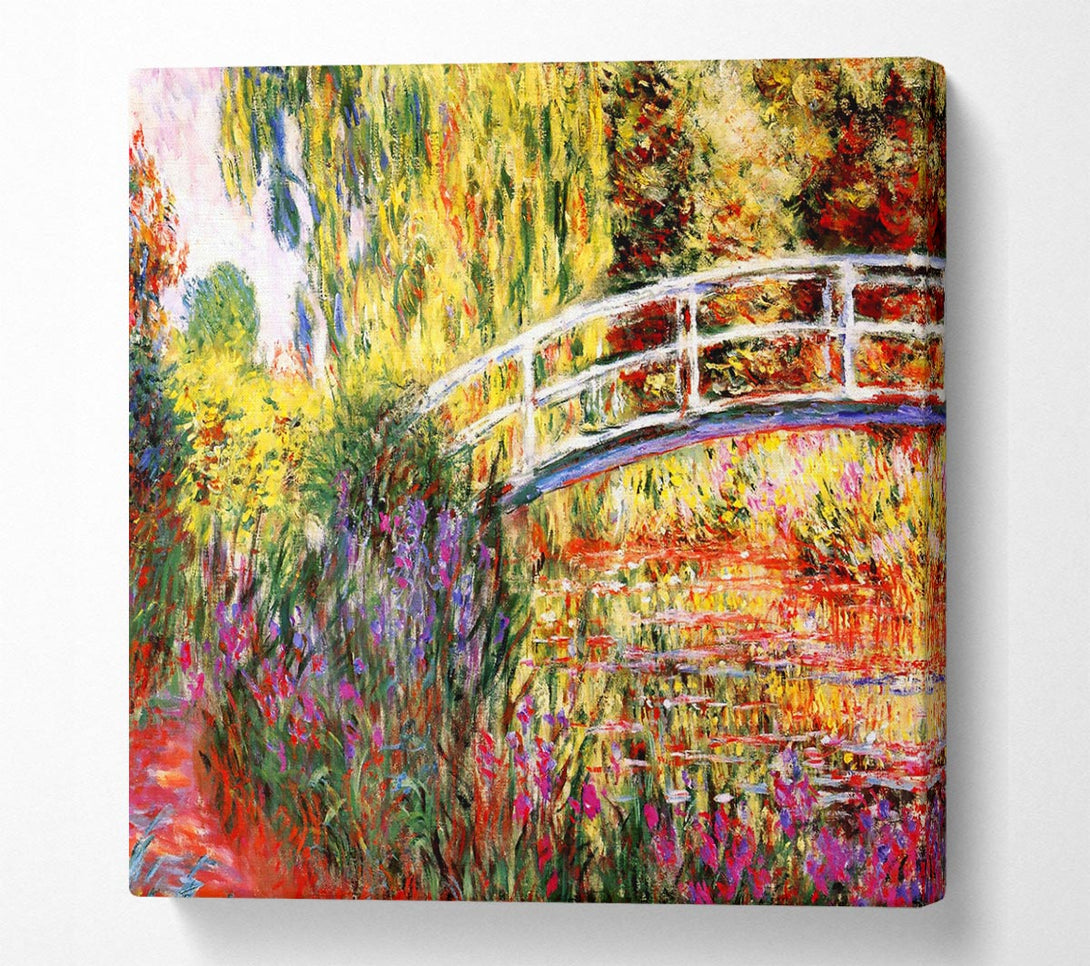 Picture of Monet Le Bassin Aux Nympheas Square Canvas Wall Art