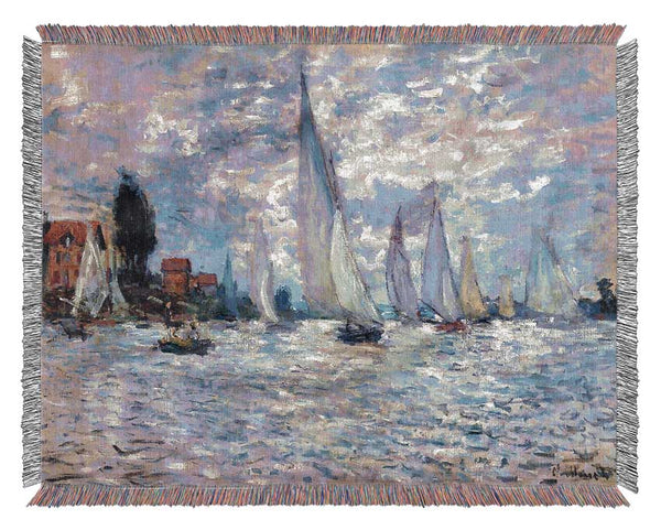 Monet Les Barques Woven Blanket