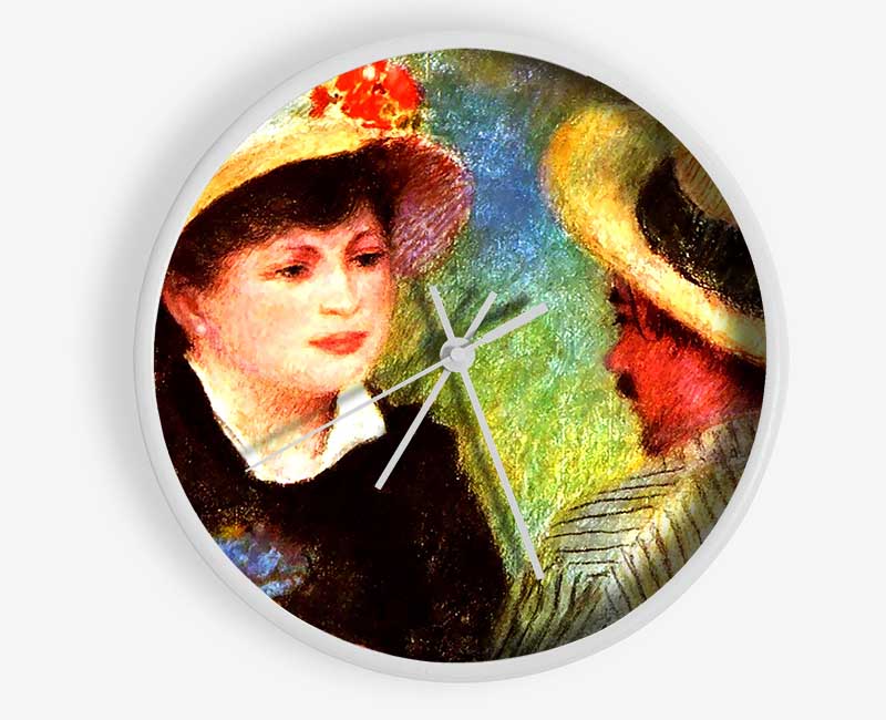 Renoir Les Canotiers Clock - Wallart-Direct UK