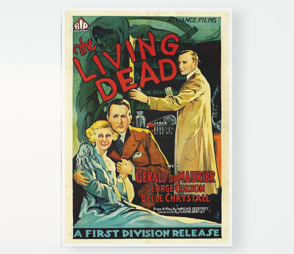 Living Dead 1934 Poster 1 Print Poster Wall Art