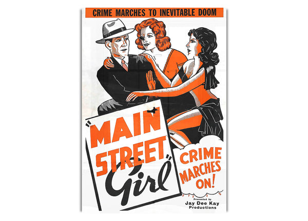 Main Street Girl Poster 2