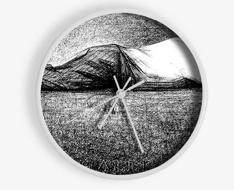 Seurat Man Sleeping Clock - Wallart-Direct UK