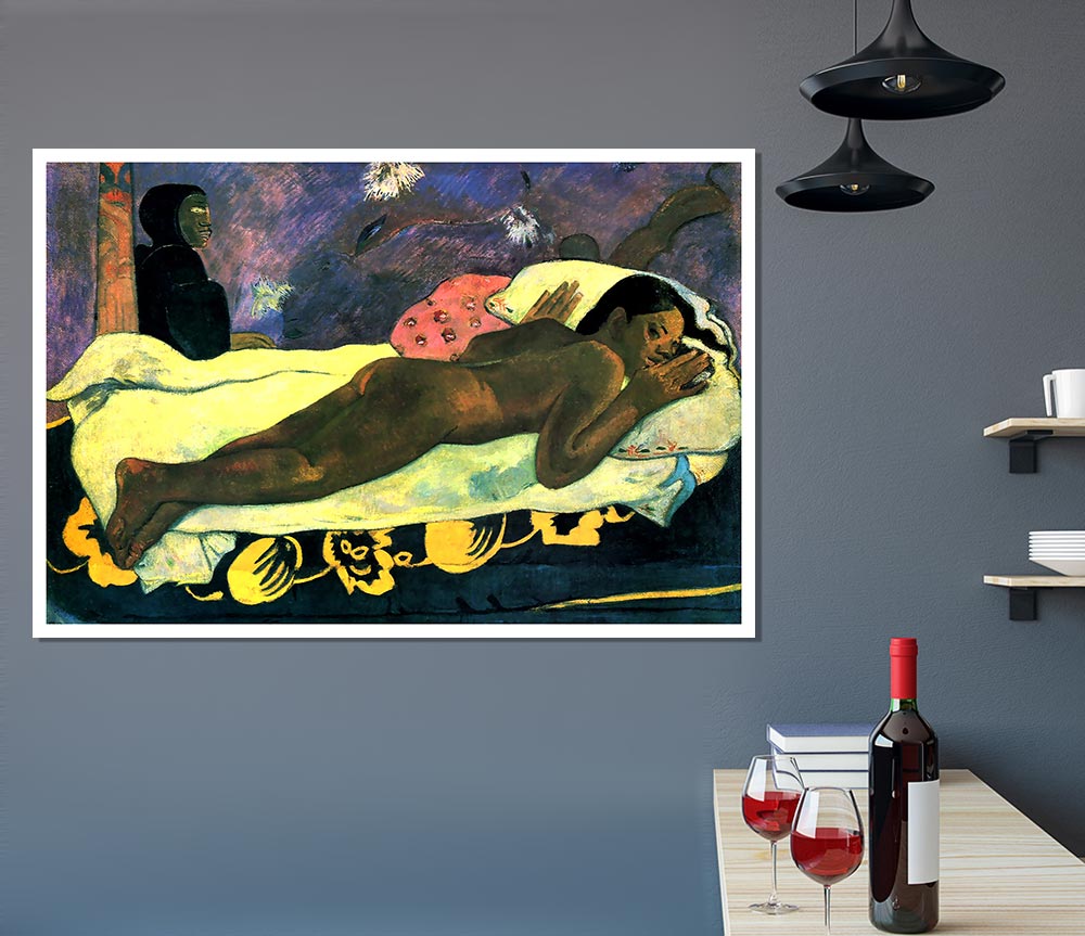 Gauguin Manao Tupapau Print Poster Wall Art