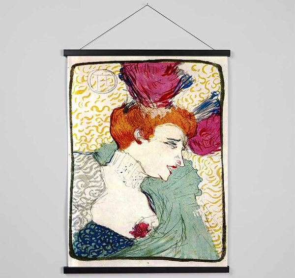 Toulouse Lautrec Marcellle Lender Hanging Poster - Wallart-Direct UK