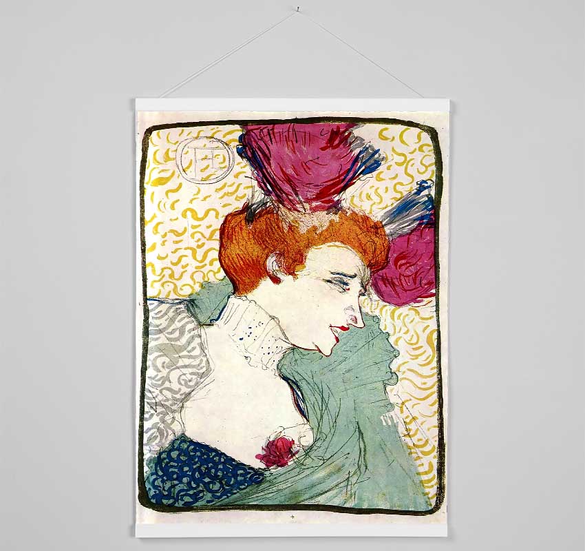 Toulouse Lautrec Marcellle Lender Hanging Poster - Wallart-Direct UK