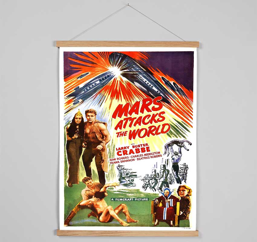 Mars Attacks World Poster 1 Hanging Poster - Wallart-Direct UK