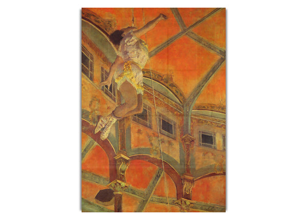 Miss Lala In Circus Fernando By Degas