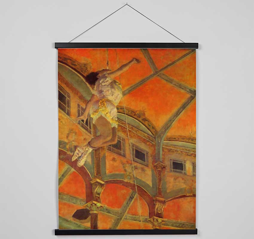 Degas Miss Lala In Circus Fernando Hanging Poster - Wallart-Direct UK