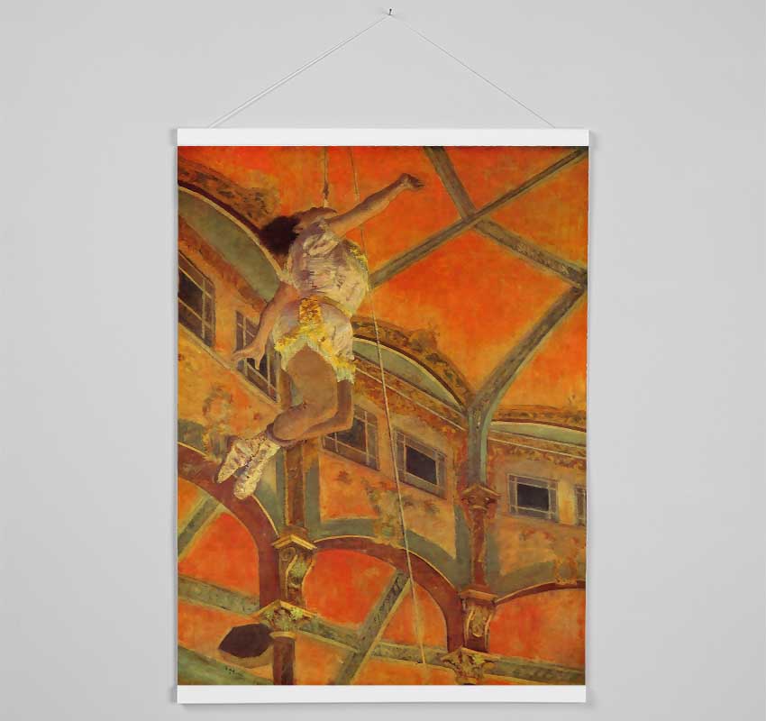 Degas Miss Lala In Circus Fernando Hanging Poster - Wallart-Direct UK