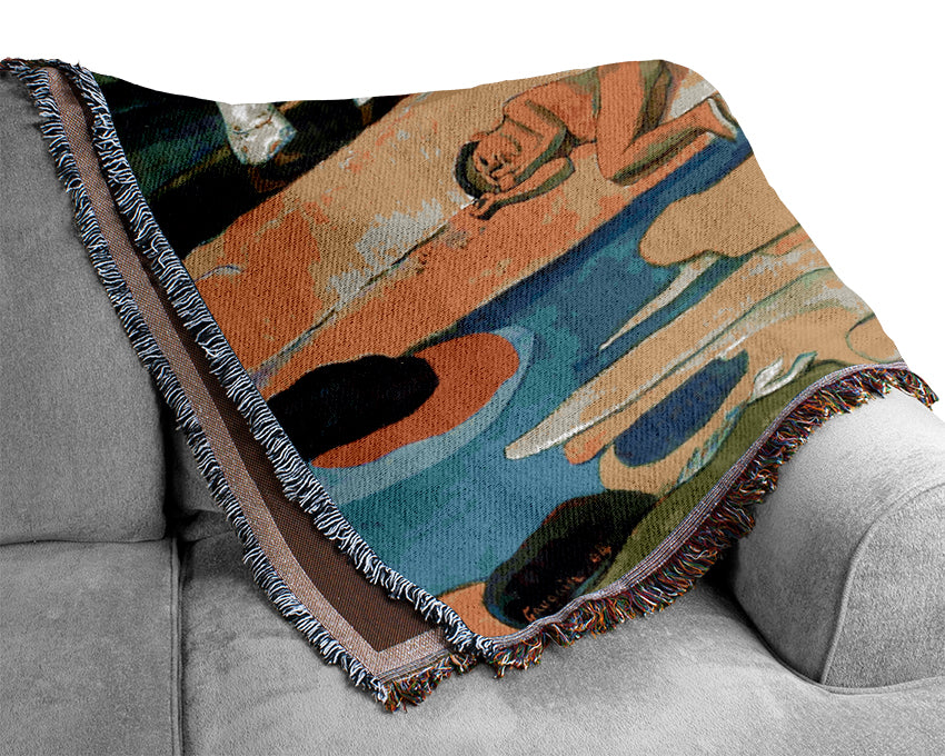 Gauguin Mohana No Atua Woven Blanket