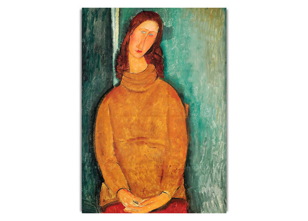 Mondigliani Portrait Of Jeanne Hebuterne