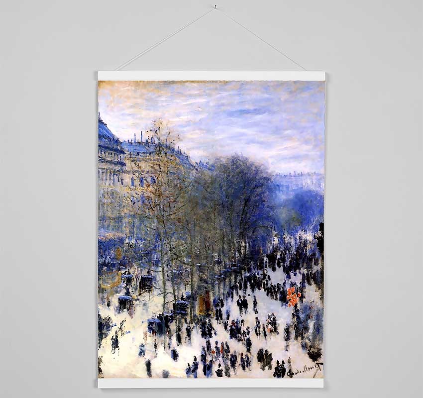 Monet Boulevard Des Capucines Hanging Poster - Wallart-Direct UK