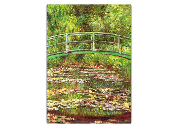 Monet Bridge Over The Sea Rose Pond