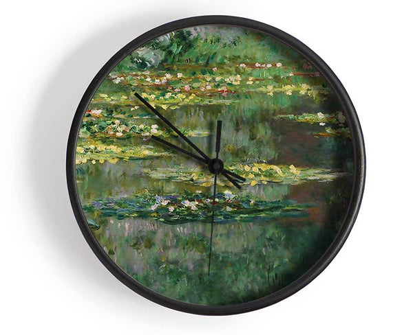 Monet Le Bassin Des Nympheas Clock - Wallart-Direct UK