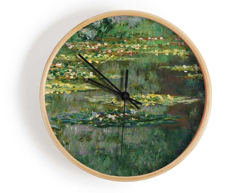 Monet Le Bassin Des Nympheas Clock - Wallart-Direct UK