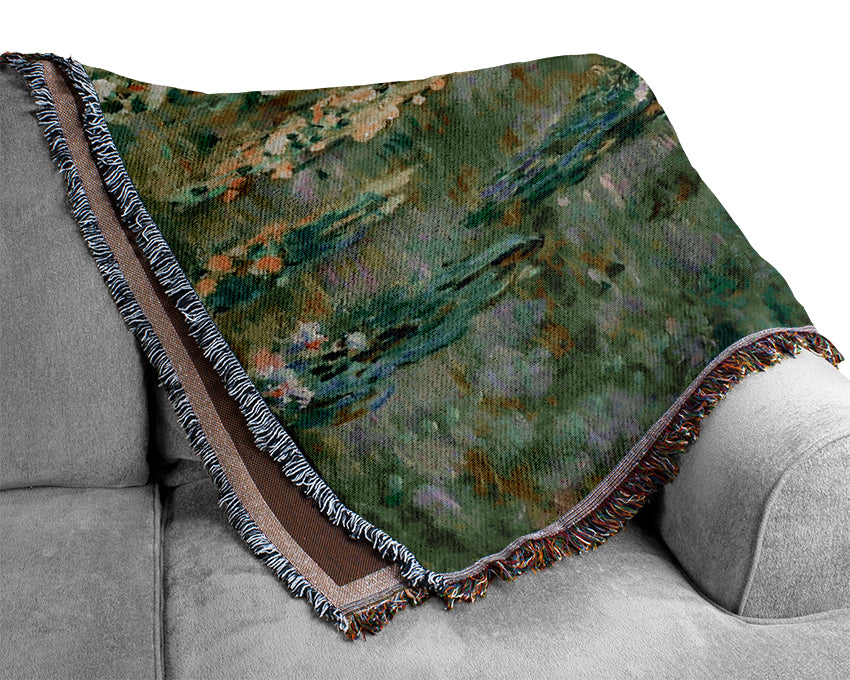 Monet Le Bassin Des Nympheas Woven Blanket