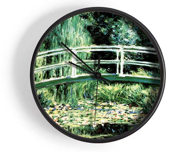 Monet Lily Pond Clock - Wallart-Direct UK