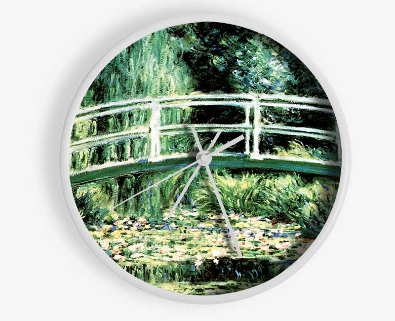 Monet Lily Pond Clock - Wallart-Direct UK