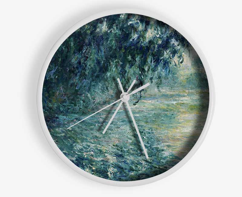 Monet Morning On The Seine Clock - Wallart-Direct UK