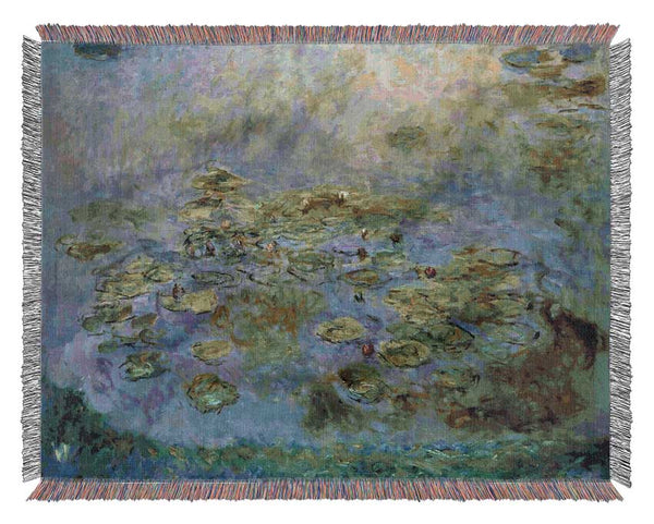 Monet Nympheas (Waterlilies) Woven Blanket