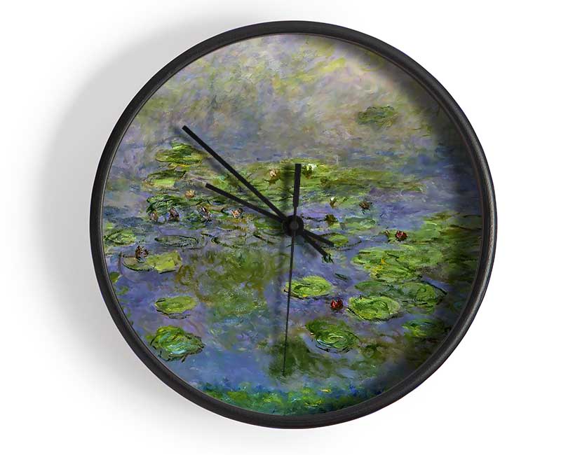 Monet Nympheas (Waterlilies) Clock - Wallart-Direct UK