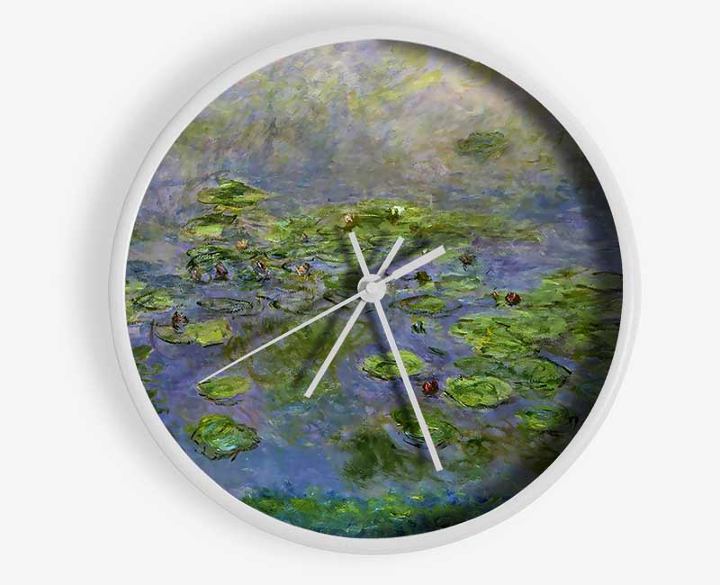 Monet Nympheas (Waterlilies) Clock - Wallart-Direct UK