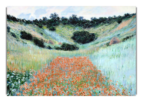 Monet Poppy Field Near Giverny