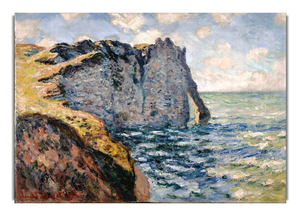 Monet The Cliff Of Aval At Etretat