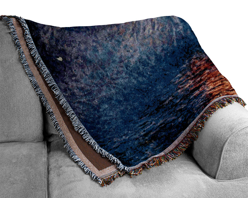 Monet The Thames Woven Blanket