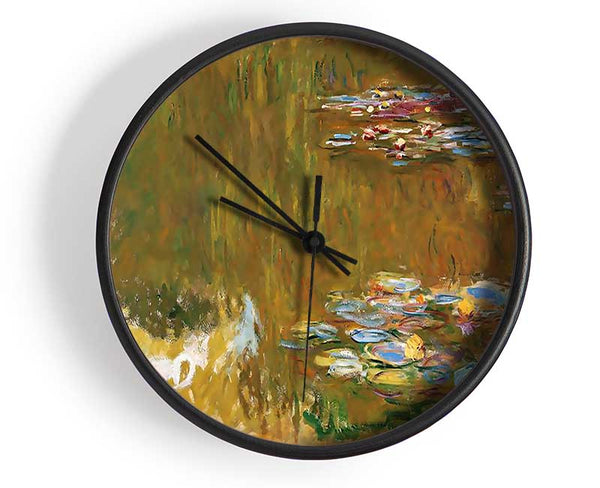 Monet The Water Lily Ponda Clock - Wallart-Direct UK