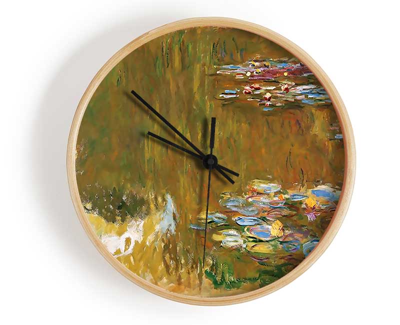 Monet The Water Lily Ponda Clock - Wallart-Direct UK