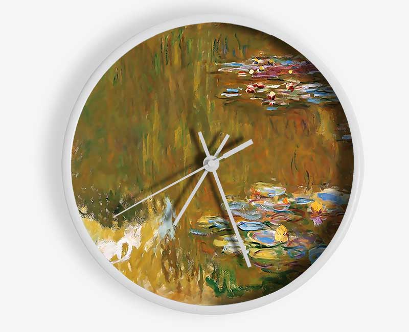 Monet The Water Lily Ponda Clock - Wallart-Direct UK