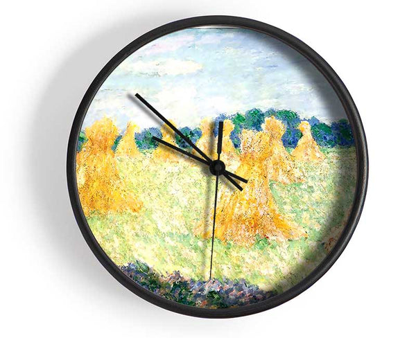 Monet The Young Ladies Of Giverny Clock - Wallart-Direct UK