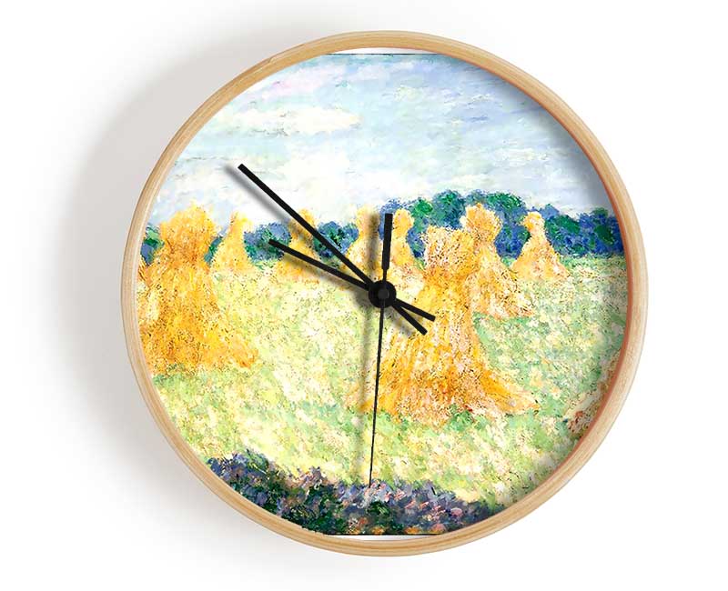 Monet The Young Ladies Of Giverny Clock - Wallart-Direct UK