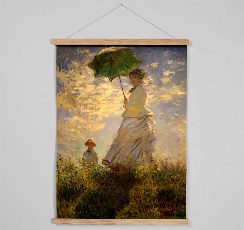 Monet Umbrella Hanging Poster - Wallart-Direct UK