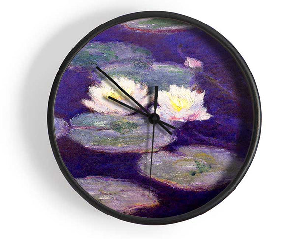 Monet Water Lily Clock - Wallart-Direct UK