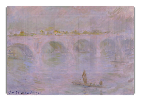 Monet Waterloo Bridge In London