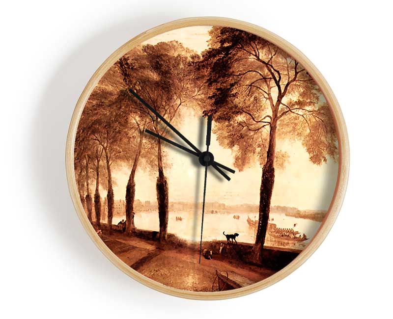 Joseph Mallord Turner Mortlake Terrace Clock - Wallart-Direct UK