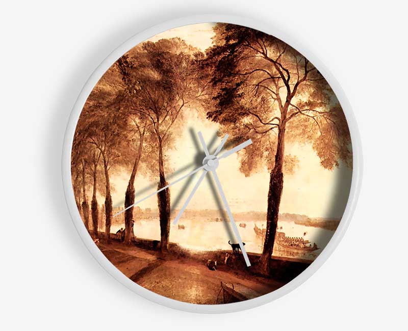 Joseph Mallord Turner Mortlake Terrace Clock - Wallart-Direct UK