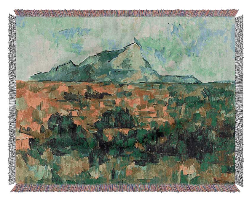 Cezanne Mount St Victiore Woven Blanket