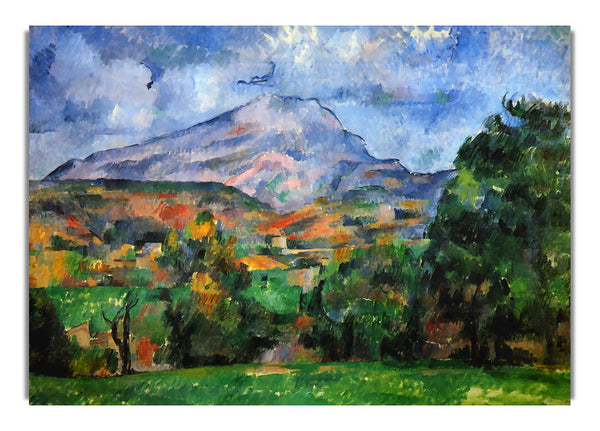 Mount St. Victoire By Cezanne Art Classic