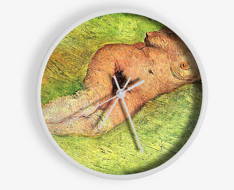 Van Gogh Nacked Woman Clock - Wallart-Direct UK