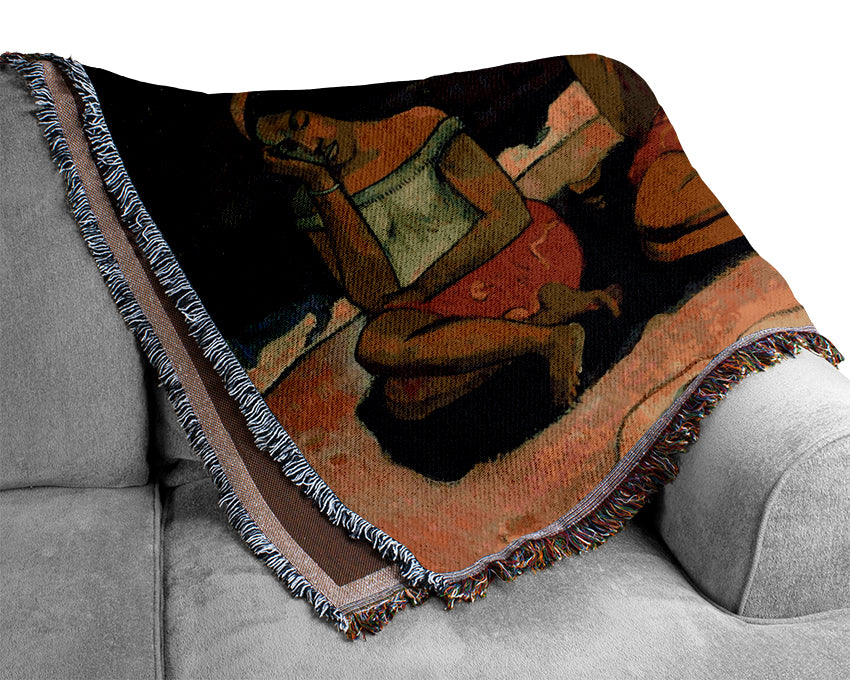 Gauguin Nave Nave Moe Woven Blanket