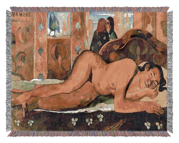 Gauguin evermore Woven Blanket