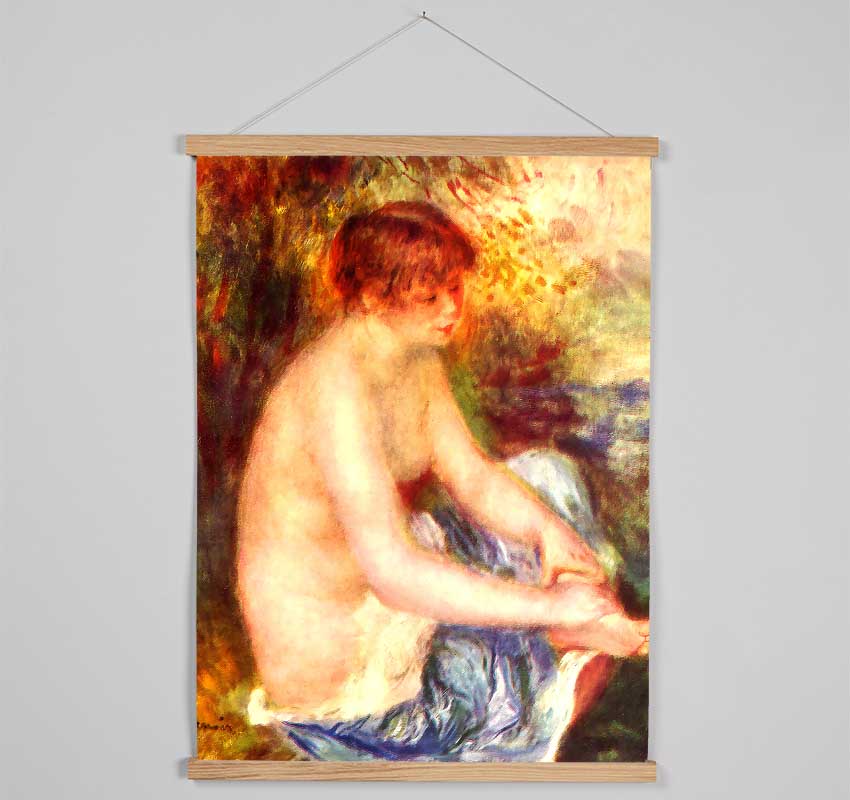 Renoir Nude In Blue Hanging Poster - Wallart-Direct UK